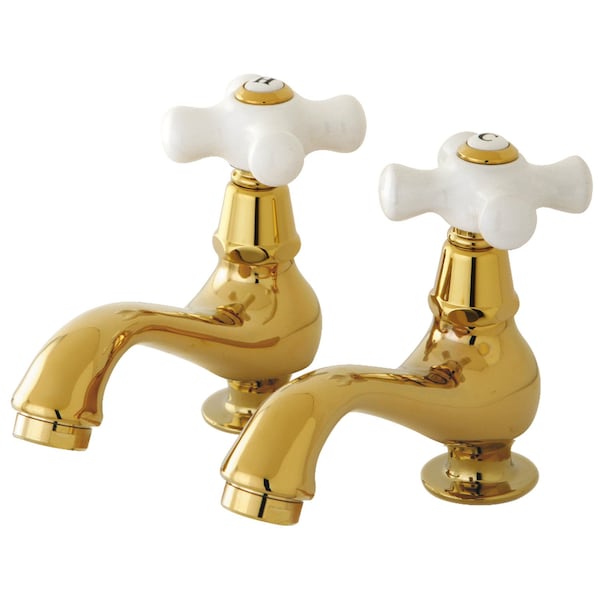 KS1102PX Heritage Basin Tap Faucet, Polished Brass